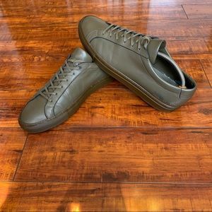 Common Projects Men's Original Achilles Leather Low-Top Sneakers Size EU-44